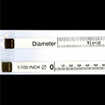 R1 Rollfix 60" Tape Inch Diameter Scale to 1/100th